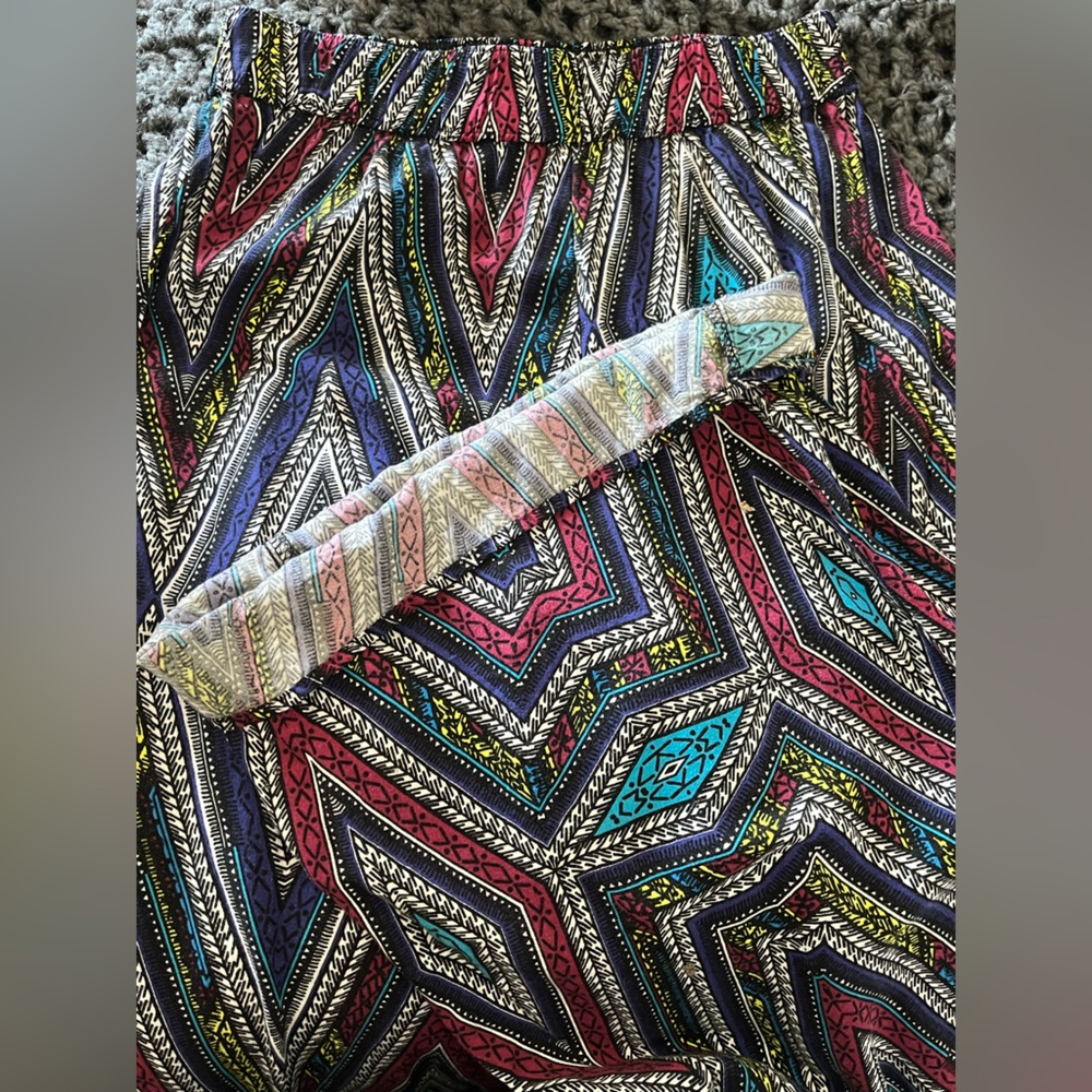 Mossimo Supply Co boho flowy pants, Size XS - Picture 3 of 5